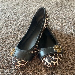 Tory Burch Leopard Flats